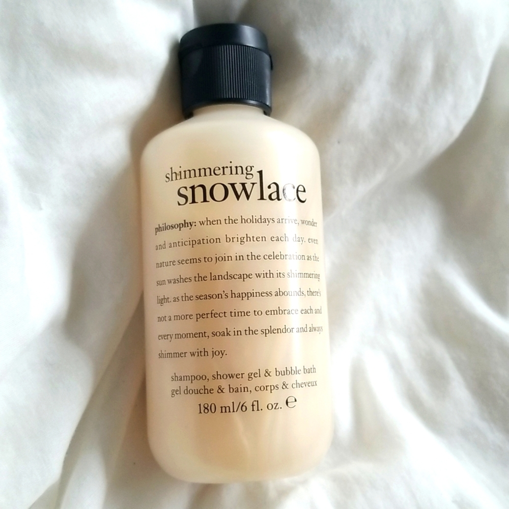 🇺🇦 COPY Philosophy Shimmering Snowlace Shampoo Shower Gel 3 In 1 Spring New